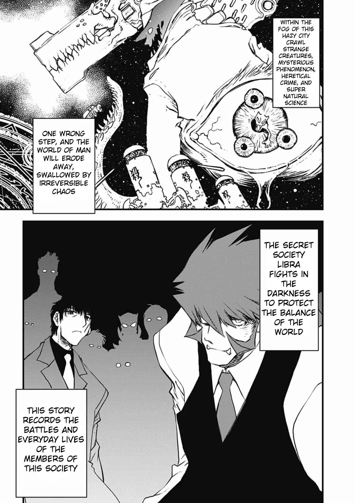 Kekkai Sensen - Back 2 Back Chapter 11 page 6 - Chapter 11: Angry Young Merman