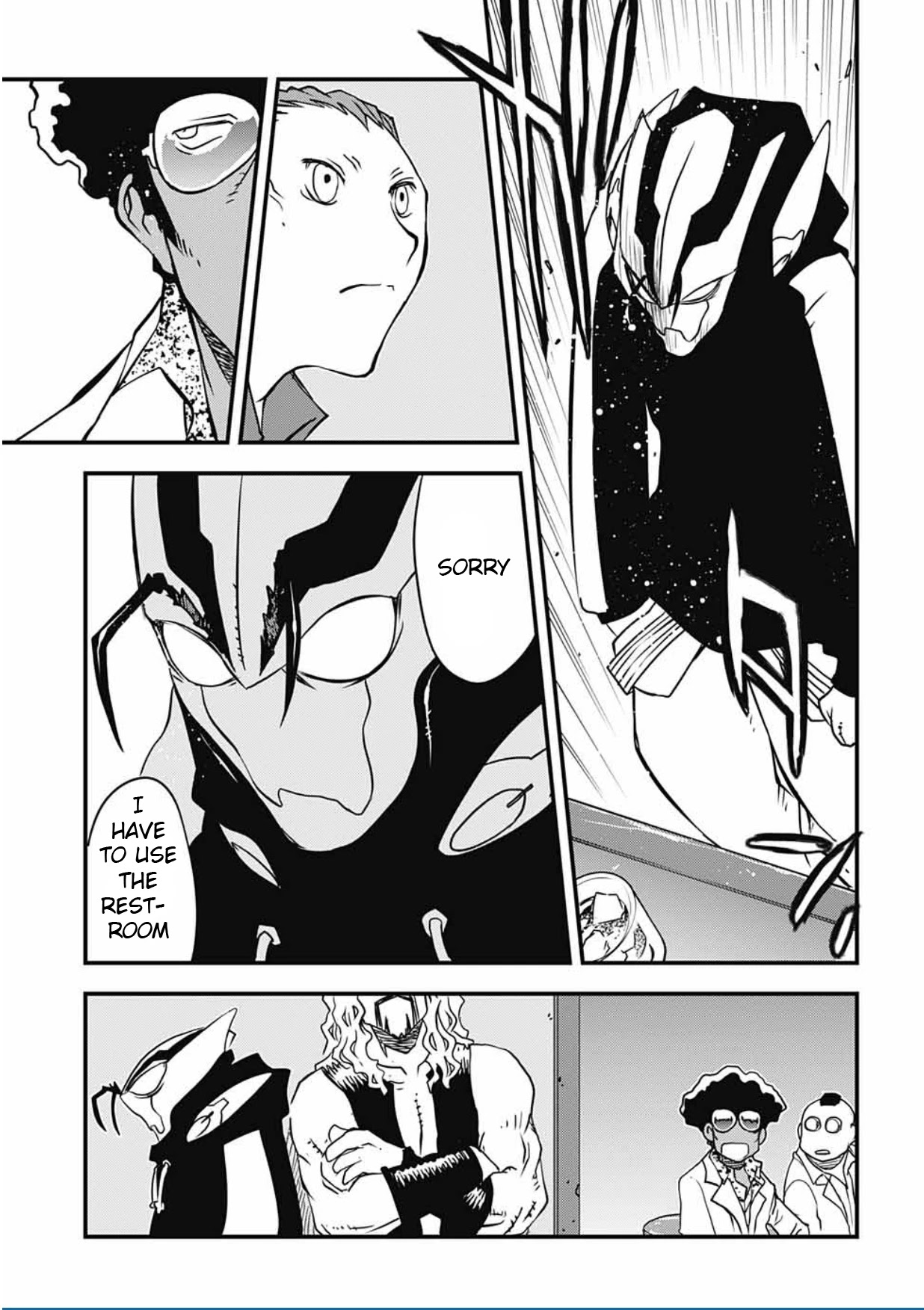Kekkai Sensen - Back 2 Back Chapter 11 page 60 - Chapter 11: Angry Young Merman