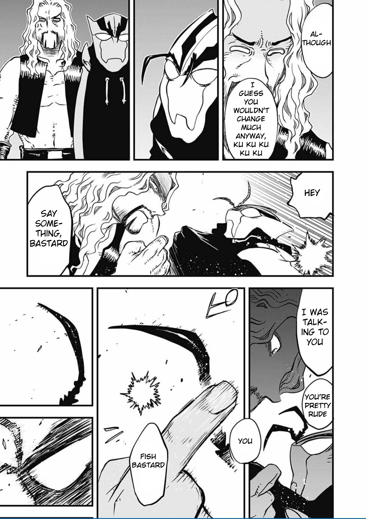 Kekkai Sensen - Back 2 Back Chapter 11 page 62 - Chapter 11: Angry Young Merman
