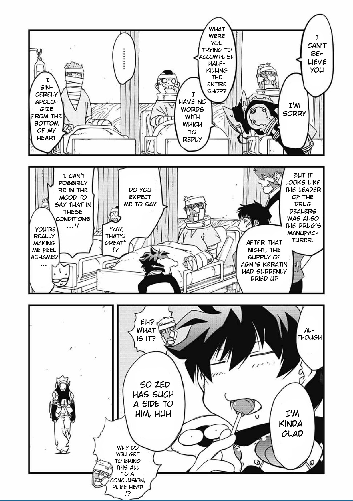 Kekkai Sensen - Back 2 Back Chapter 11 page 69 - Chapter 11: Angry Young Merman