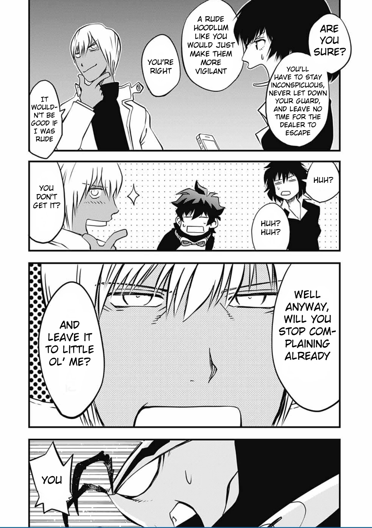 Kekkai Sensen - Back 2 Back Chapter 11 page 9 - Chapter 11: Angry Young Merman