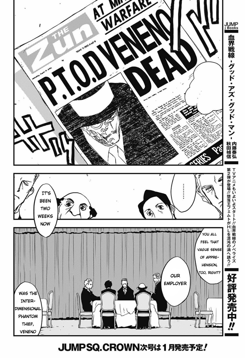 Kekkai Sensen - Back 2 Back Chapter 12 page 16 - Chapter 12: The Interdimensional Lineage