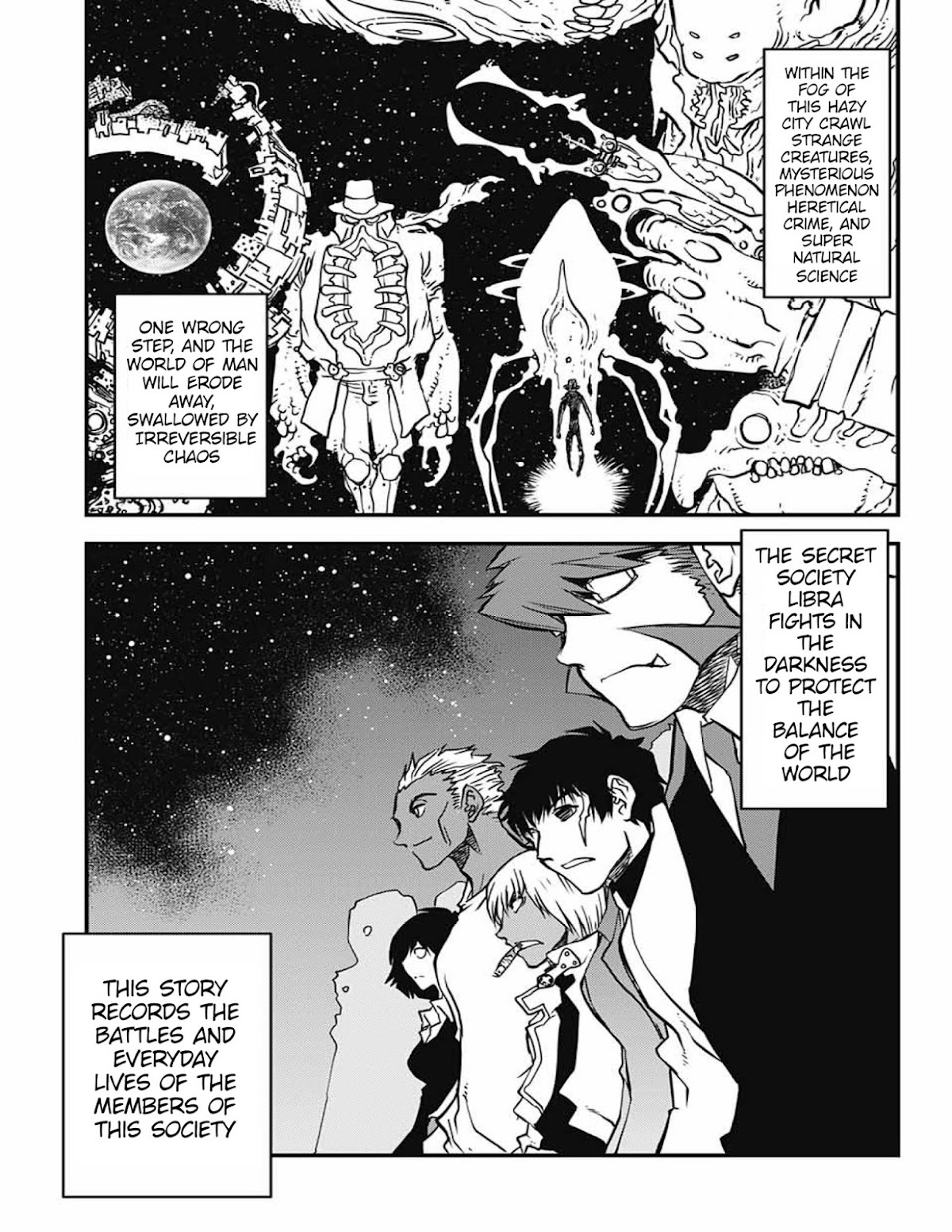 Kekkai Sensen - Back 2 Back Chapter 13 page 12 - Chapter 13: The Criminal Inside the Imprisoned Saint