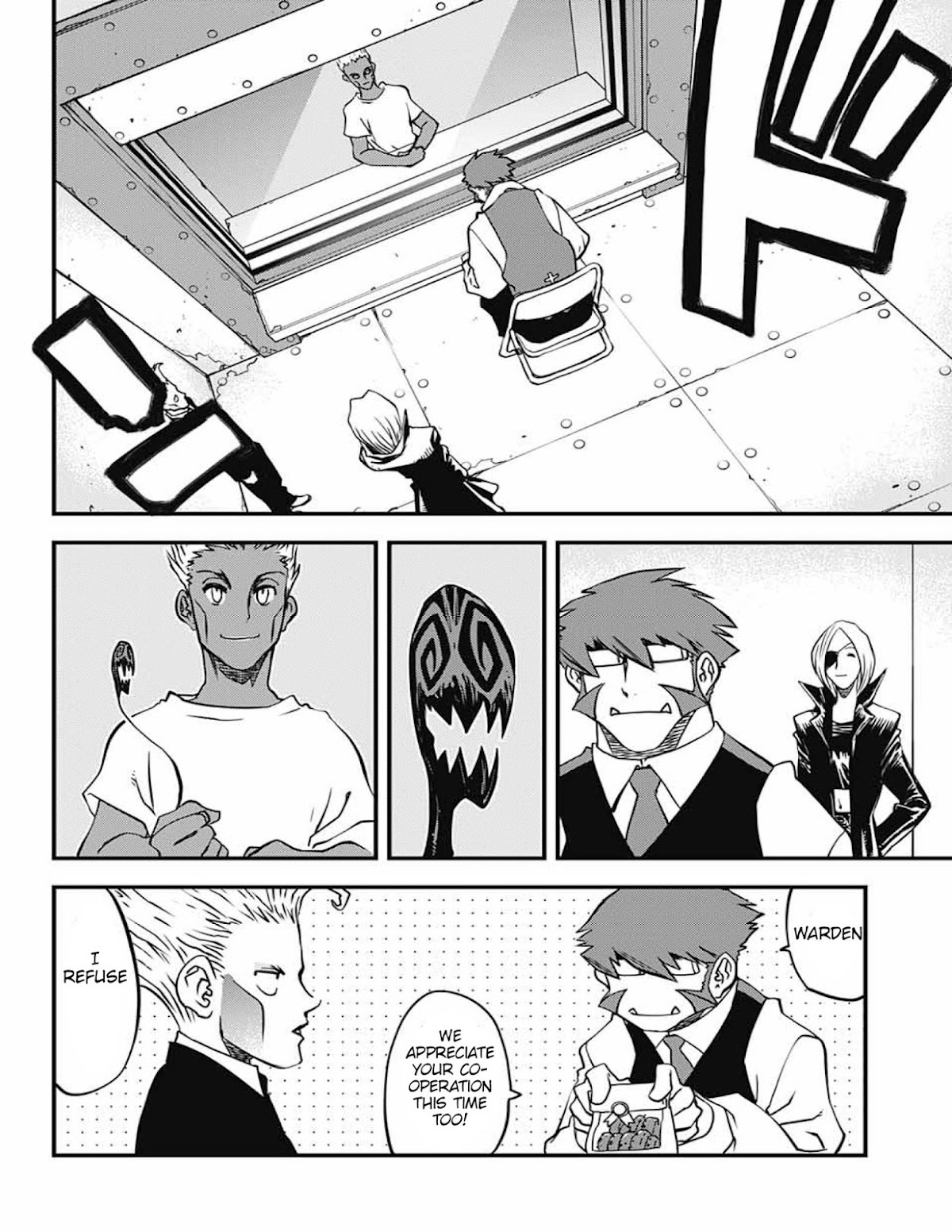 Kekkai Sensen - Back 2 Back Chapter 13 page 17 - Chapter 13: The Criminal Inside the Imprisoned Saint