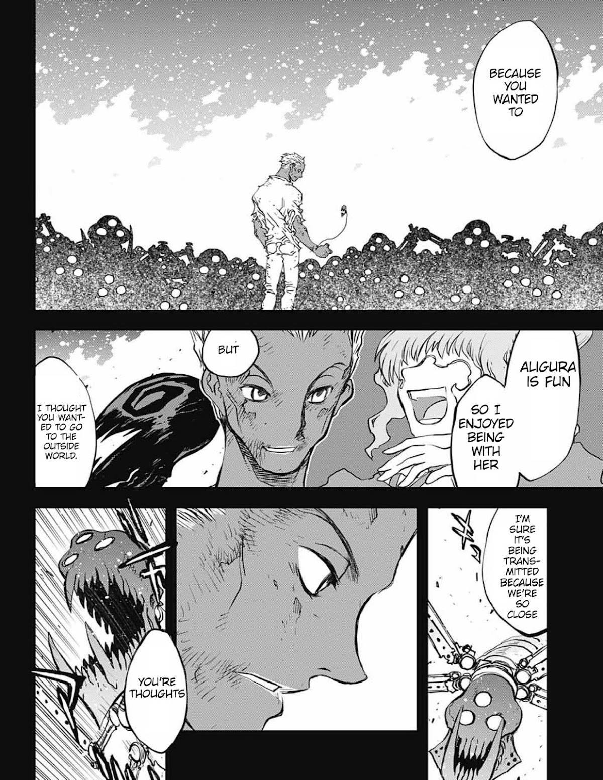 Kekkai Sensen - Back 2 Back Chapter 13 page 23 - Chapter 13: The Criminal Inside the Imprisoned Saint
