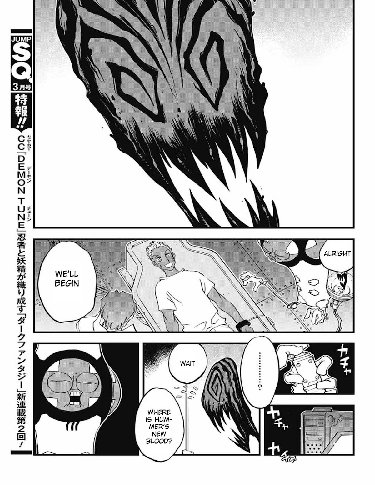 Kekkai Sensen - Back 2 Back Chapter 13 page 35 - Chapter 13: The Criminal Inside the Imprisoned Saint