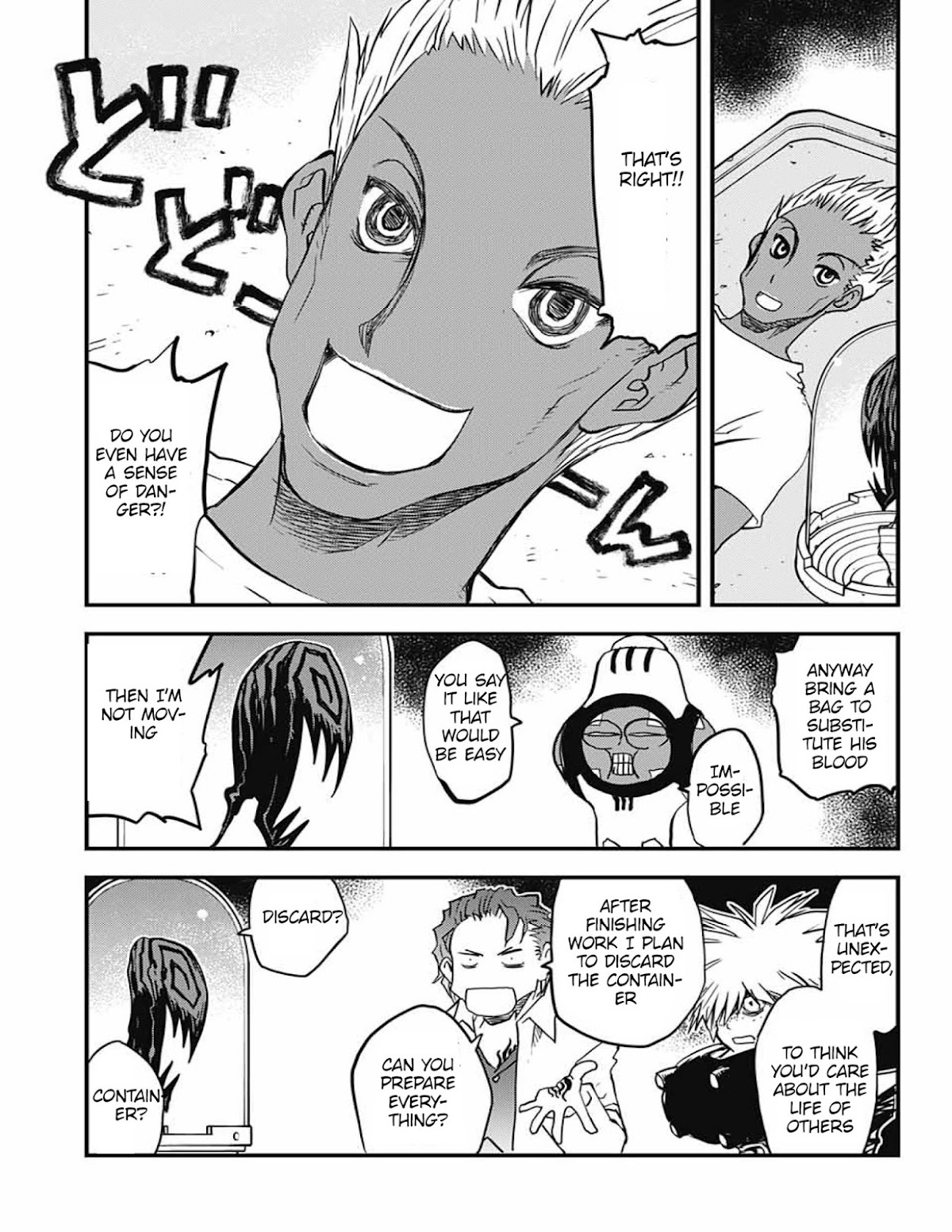 Kekkai Sensen - Back 2 Back Chapter 13 page 37 - Chapter 13: The Criminal Inside the Imprisoned Saint