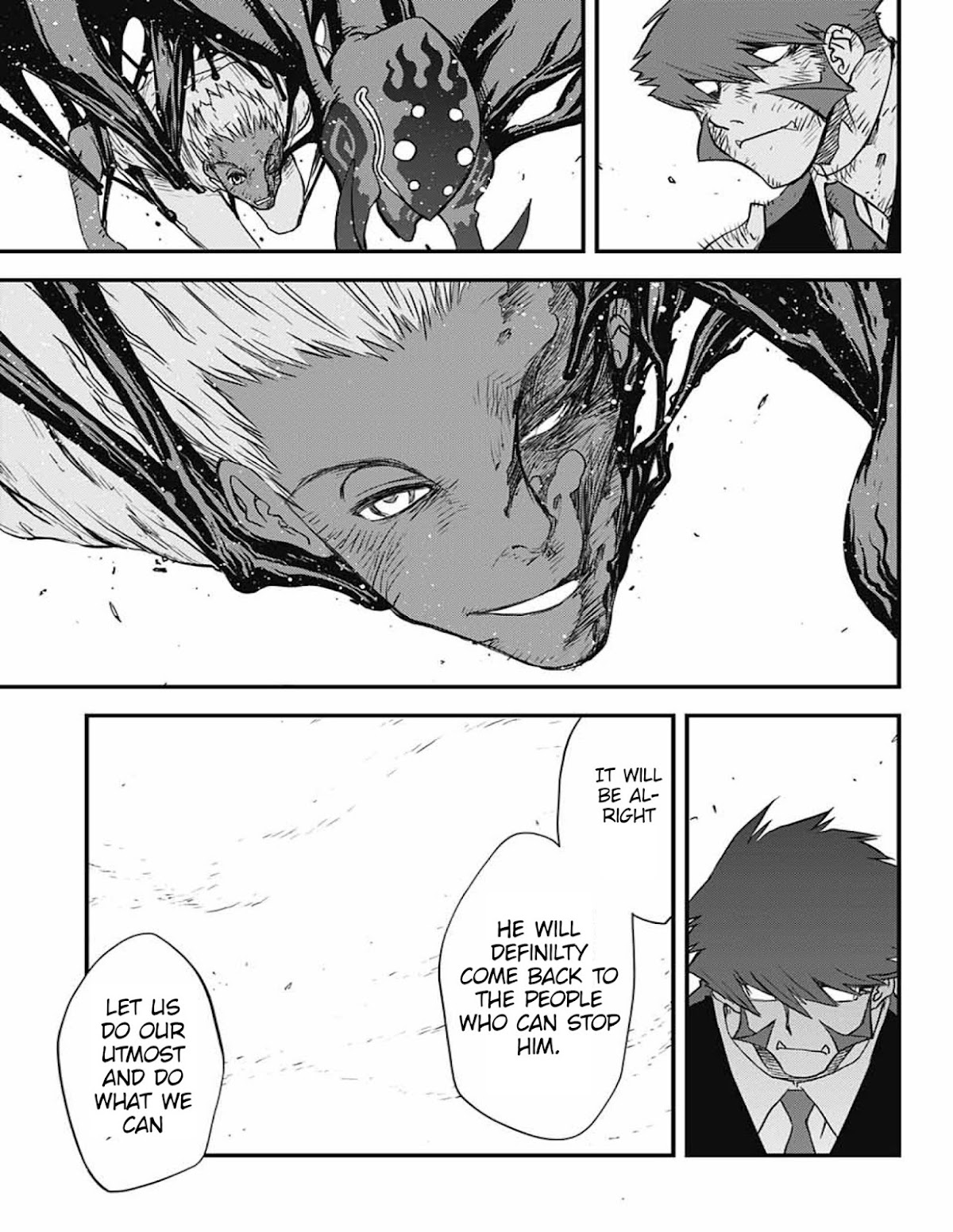 Kekkai Sensen - Back 2 Back Chapter 13 page 42 - Chapter 13: The Criminal Inside the Imprisoned Saint