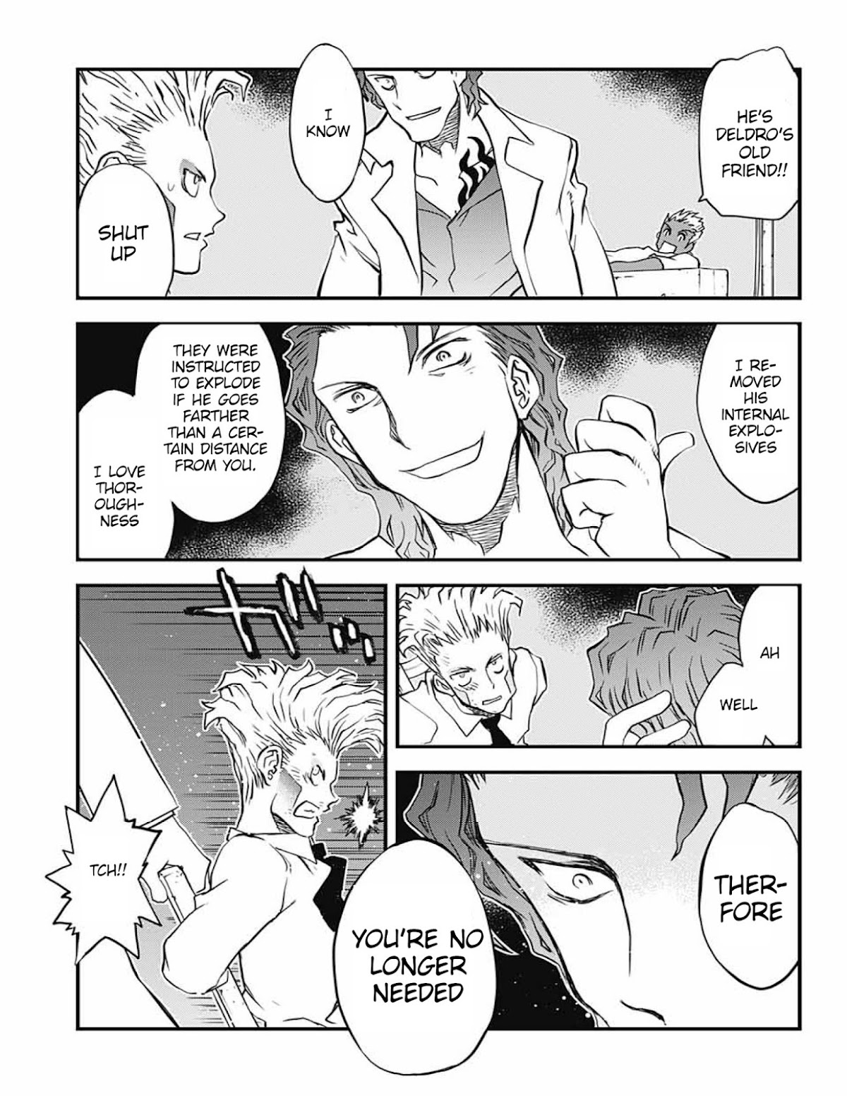 Kekkai Sensen - Back 2 Back Chapter 13 page 44 - Chapter 13: The Criminal Inside the Imprisoned Saint