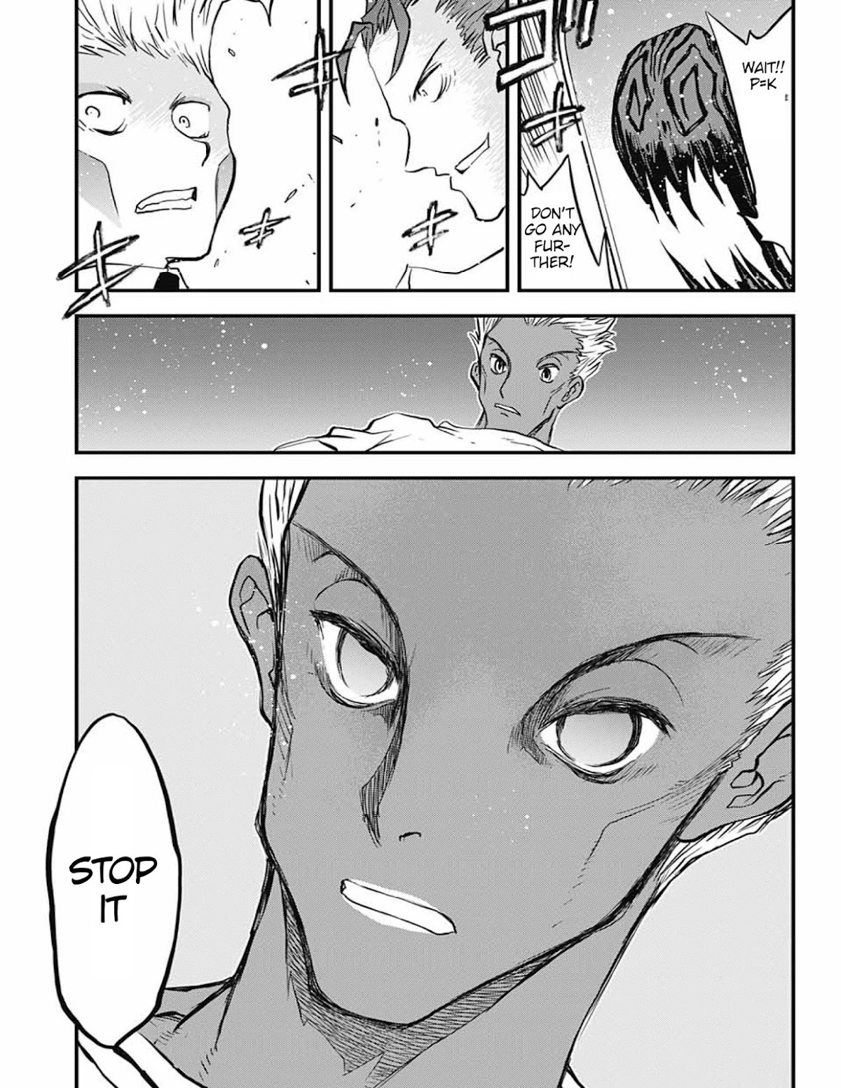 Kekkai Sensen - Back 2 Back Chapter 13 page 46 - Chapter 13: The Criminal Inside the Imprisoned Saint