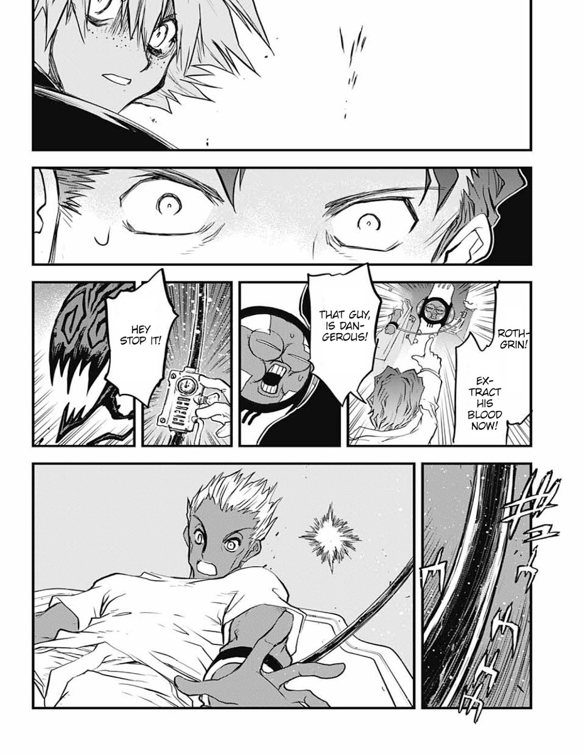 Kekkai Sensen - Back 2 Back Chapter 13 page 47 - Chapter 13: The Criminal Inside the Imprisoned Saint