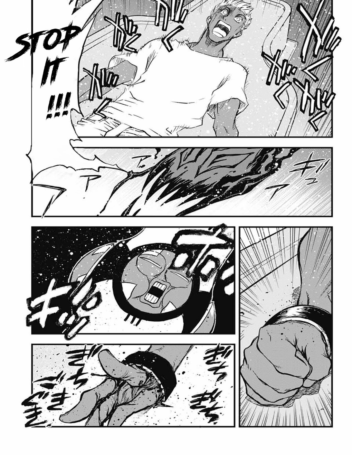 Kekkai Sensen - Back 2 Back Chapter 13 page 48 - Chapter 13: The Criminal Inside the Imprisoned Saint