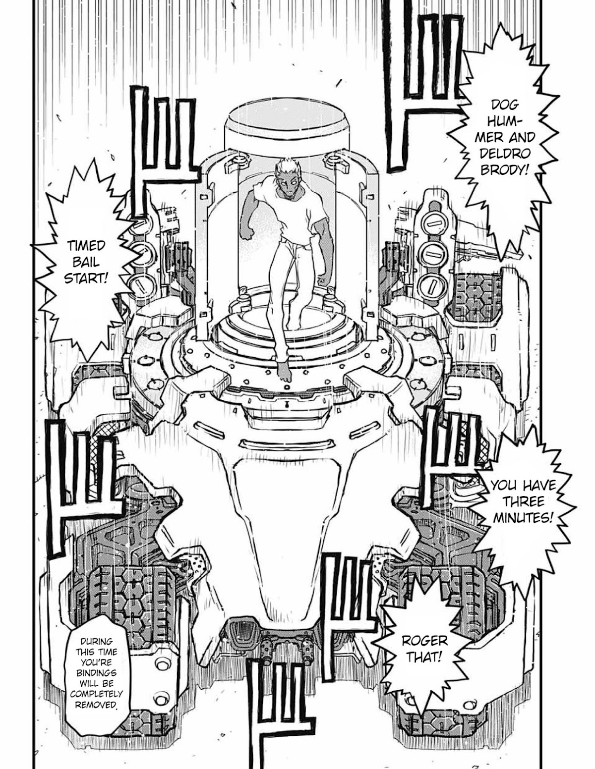 Kekkai Sensen - Back 2 Back Chapter 13 page 71 - Chapter 13: The Criminal Inside the Imprisoned Saint
