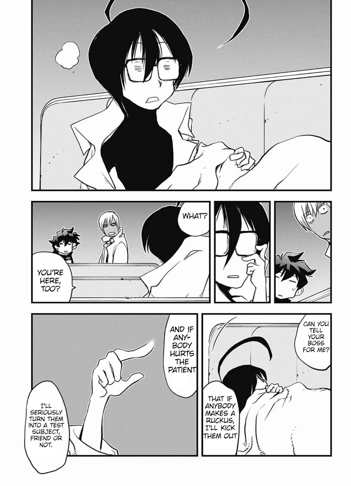 Kekkai Sensen - Back 2 Back Chapter 14.1 page 31 - Chapter 14.1: My Life as a Doc (1)