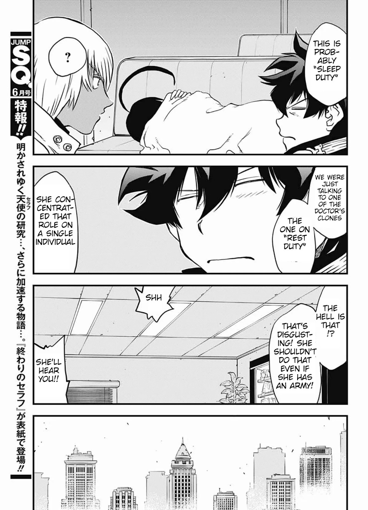 Kekkai Sensen - Back 2 Back Chapter 14.1 page 33 - Chapter 14.1: My Life as a Doc (1)