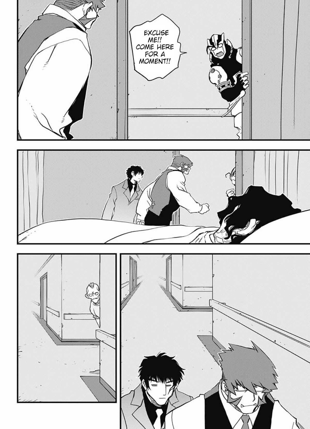 Kekkai Sensen - Back 2 Back Chapter 14.1 page 38 - Chapter 14.1: My Life as a Doc (1)