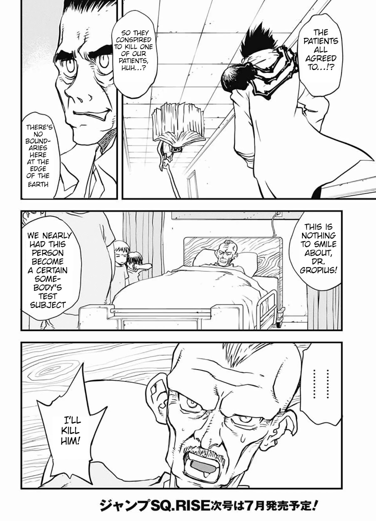 Kekkai Sensen - Back 2 Back Chapter 14.1 page 42 - Chapter 14.1: My Life as a Doc (1)