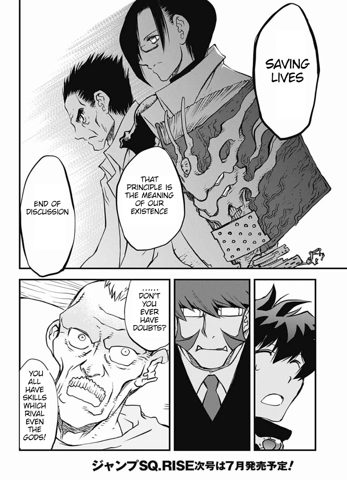 Kekkai Sensen - Back 2 Back Chapter 14.1 page 46 - Chapter 14.1: My Life as a Doc (1)