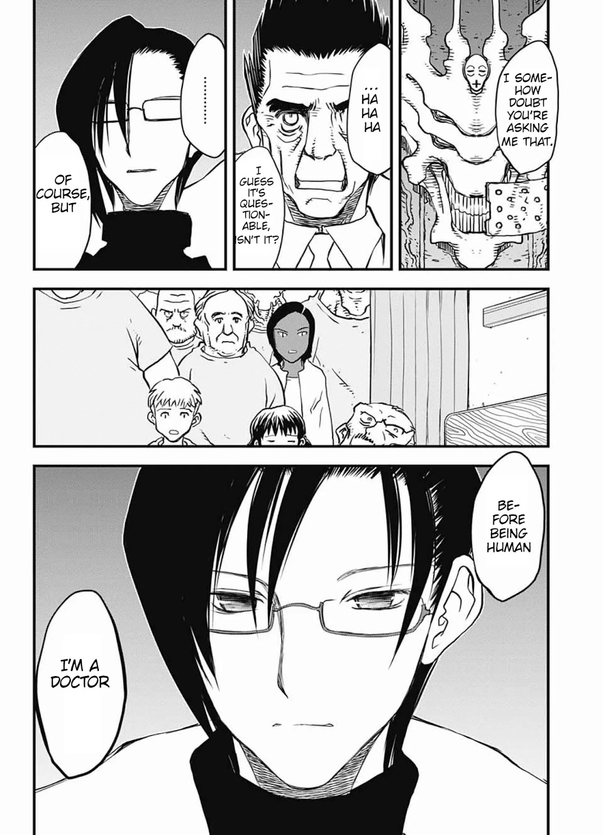 Kekkai Sensen - Back 2 Back Chapter 14.1 page 48 - Chapter 14.1: My Life as a Doc (1)