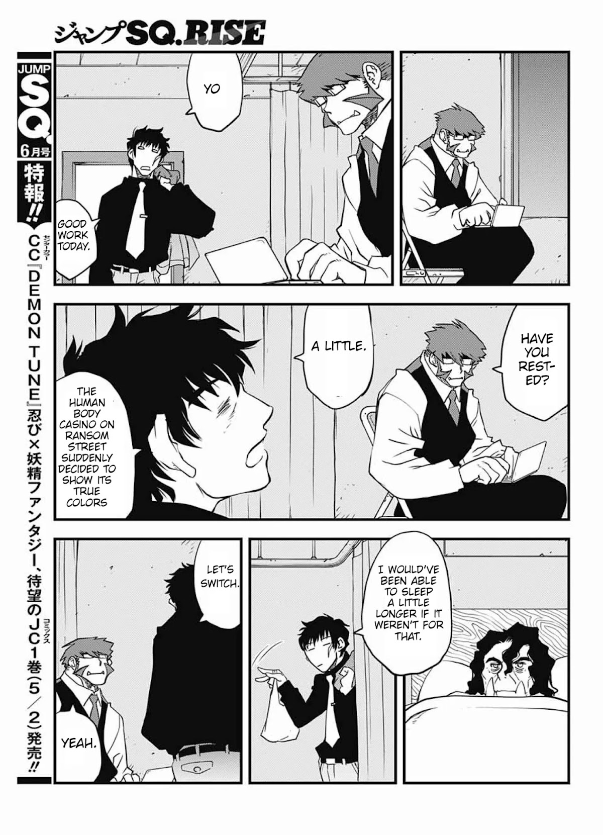 Kekkai Sensen - Back 2 Back Chapter 14.1 page 53 - Chapter 14.1: My Life as a Doc (1)