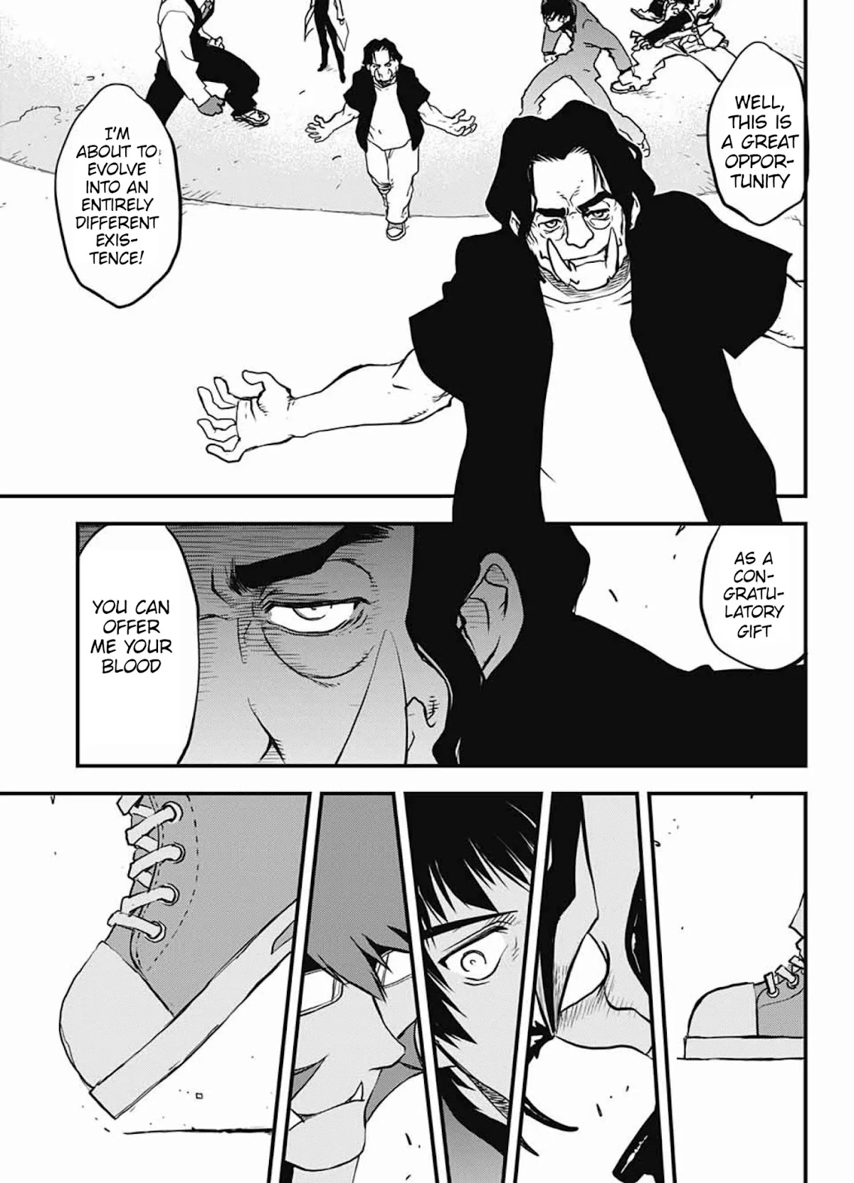 Kekkai Sensen - Back 2 Back Chapter 14.1 page 63 - Chapter 14.1: My Life as a Doc (1)