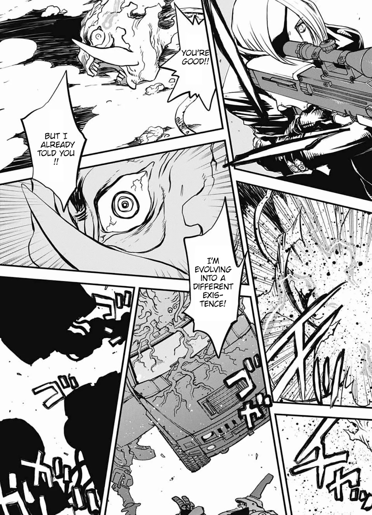 Kekkai Sensen - Back 2 Back Chapter 14.1 page 73 - Chapter 14.1: My Life as a Doc (1)