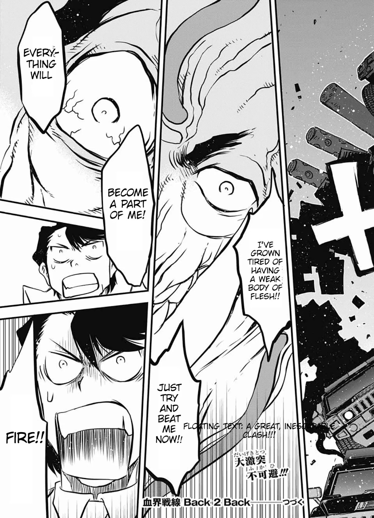 Kekkai Sensen - Back 2 Back Chapter 14.1 page 75 - Chapter 14.1: My Life as a Doc (1)