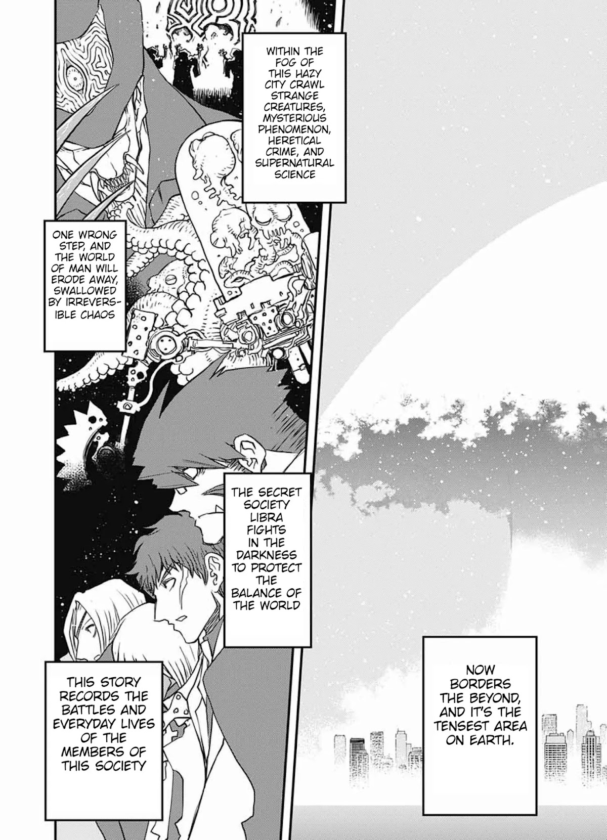 Kekkai Sensen - Back 2 Back Chapter 14.1 page 9 - Chapter 14.1: My Life as a Doc (1)