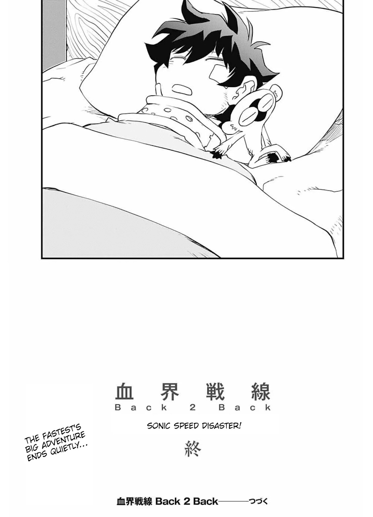 Kekkai Sensen - Back 2 Back Chapter 15 page 63 - Chapter 15: Sonic Speed Disaster!