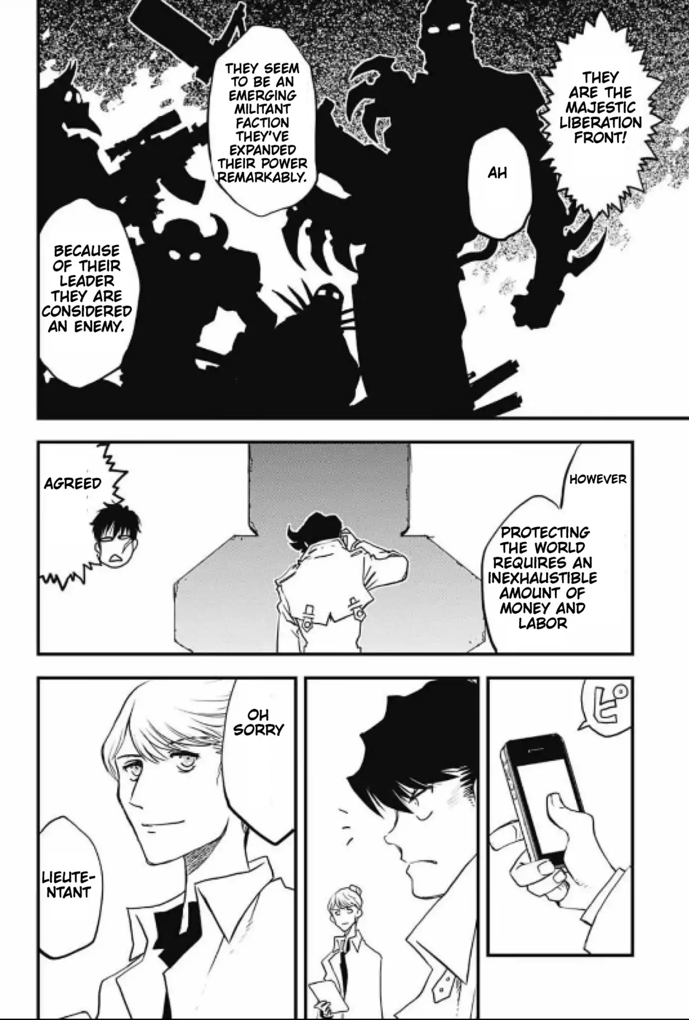 Kekkai Sensen - Back 2 Back Chapter 16 page 17 - Chapter 16