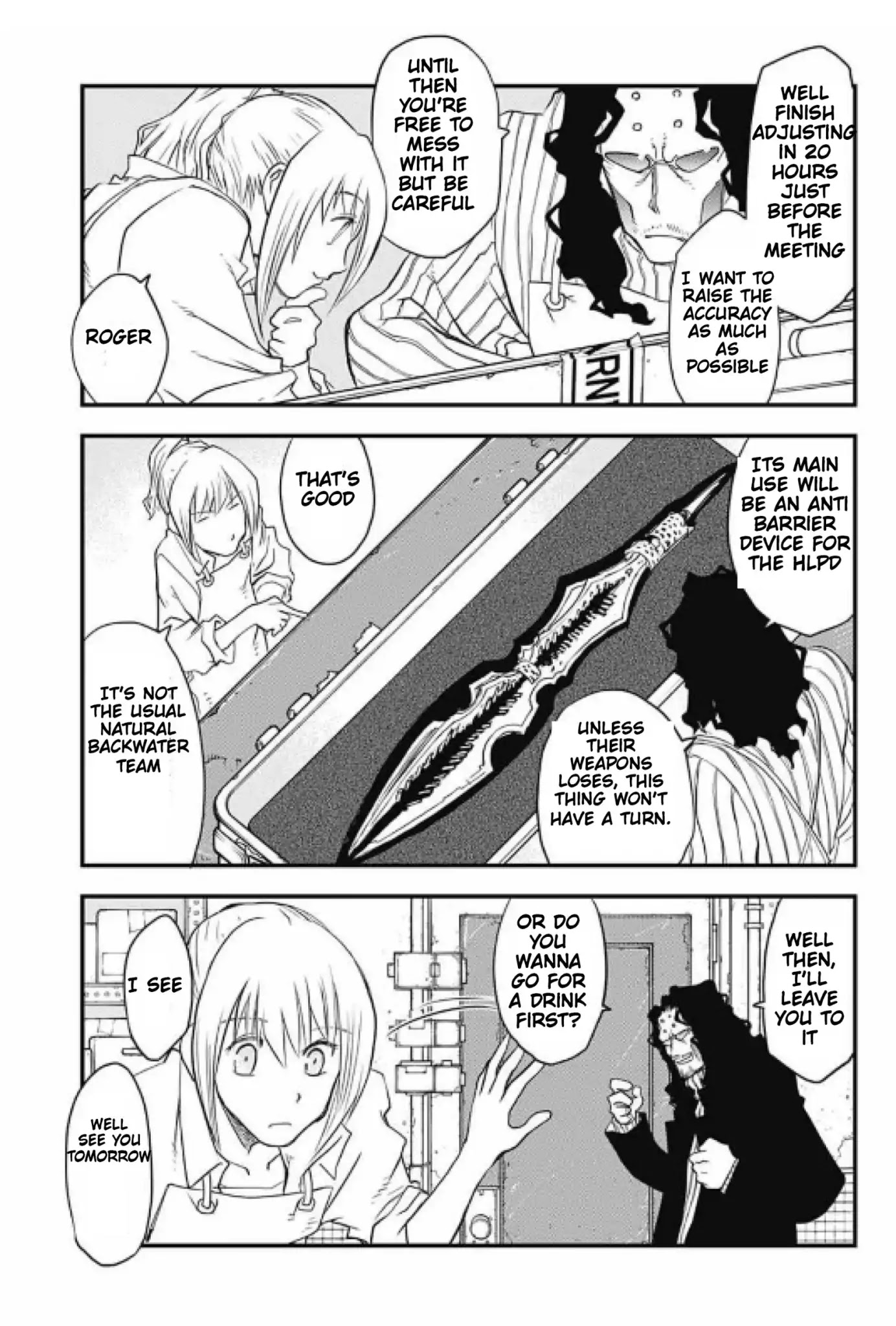 Kekkai Sensen - Back 2 Back Chapter 16 page 20 - Chapter 16