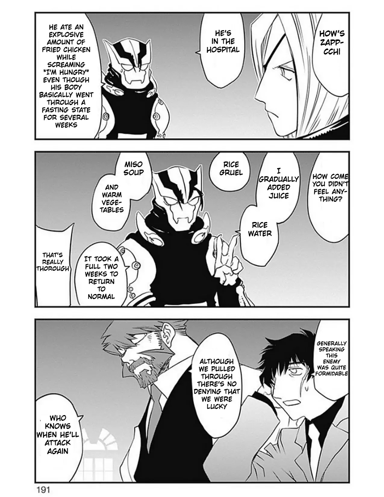 Kekkai Sensen - Back 2 Back Chapter 17.5 page 11 - Chapter 17.5: Kekkai Sensen Volume 1-6 Extras