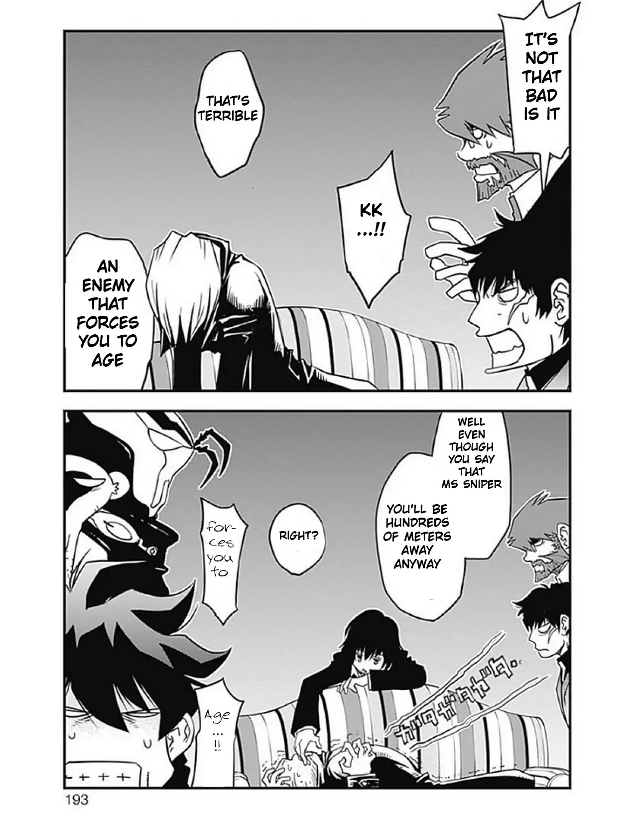 Kekkai Sensen - Back 2 Back Chapter 17.5 page 13 - Chapter 17.5: Kekkai Sensen Volume 1-6 Extras