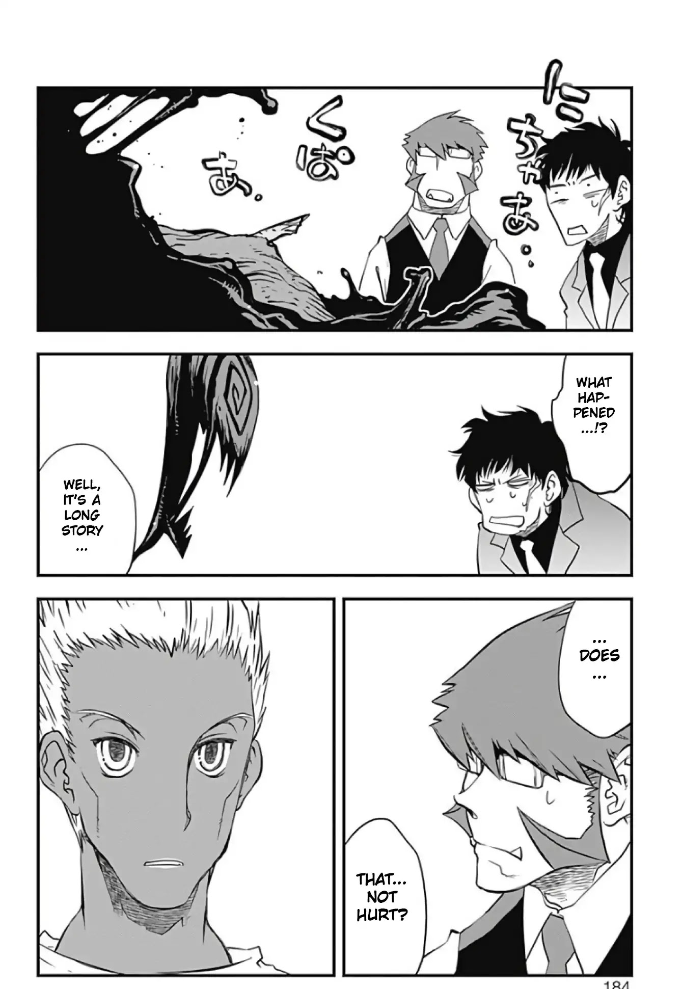 Kekkai Sensen - Back 2 Back Chapter 17.5 page 22 - Chapter 17.5: Kekkai Sensen Volume 1-6 Extras