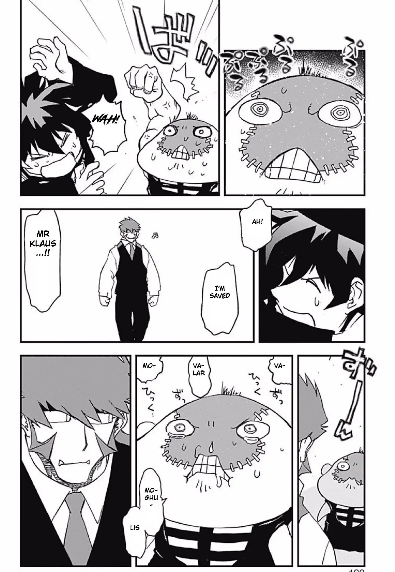 Kekkai Sensen - Back 2 Back Chapter 17.5 page 8 - Chapter 17.5: Kekkai Sensen Volume 1-6 Extras
