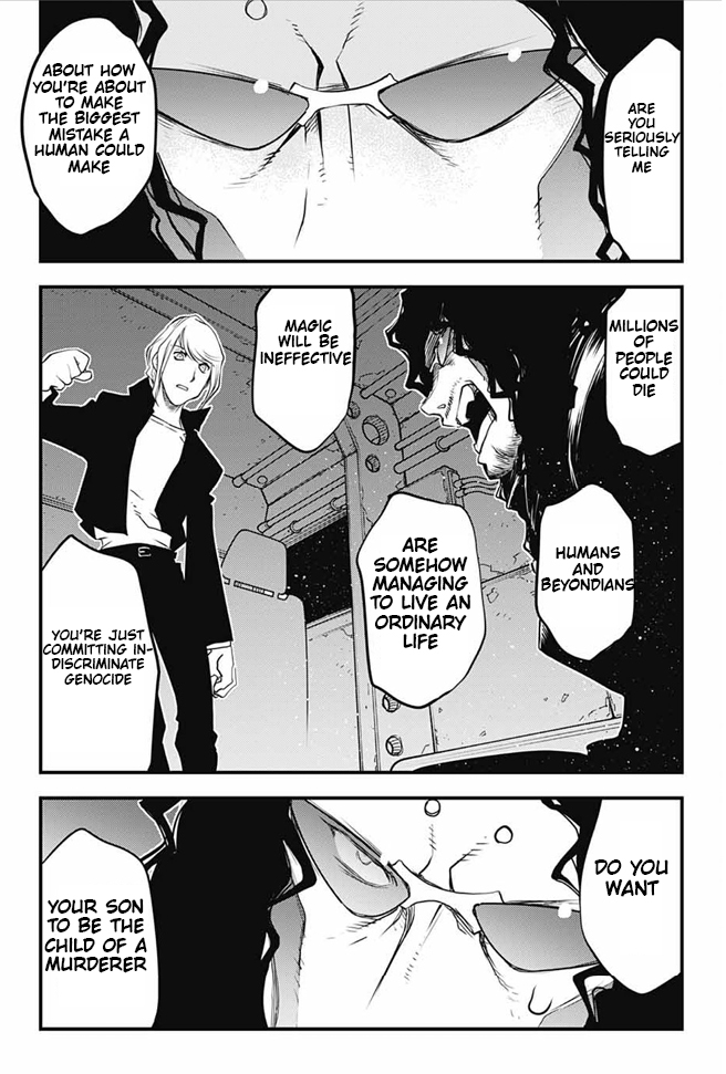 Kekkai Sensen - Back 2 Back Chapter 17 page 17 - Chapter 17: Be Quiet & Follow Me