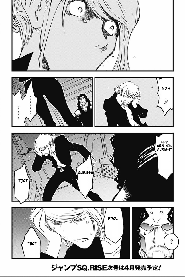 Kekkai Sensen - Back 2 Back Chapter 17 page 18 - Chapter 17: Be Quiet & Follow Me