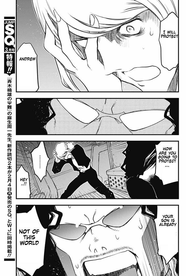 Kekkai Sensen - Back 2 Back Chapter 17 page 19 - Chapter 17: Be Quiet & Follow Me