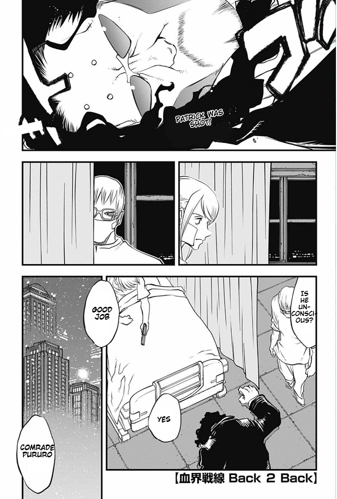 Kekkai Sensen - Back 2 Back Chapter 17 page 2 - Chapter 17: Be Quiet & Follow Me