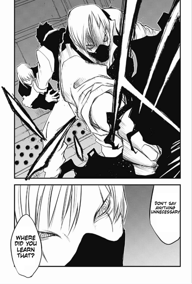 Kekkai Sensen - Back 2 Back Chapter 17 page 21 - Chapter 17: Be Quiet & Follow Me