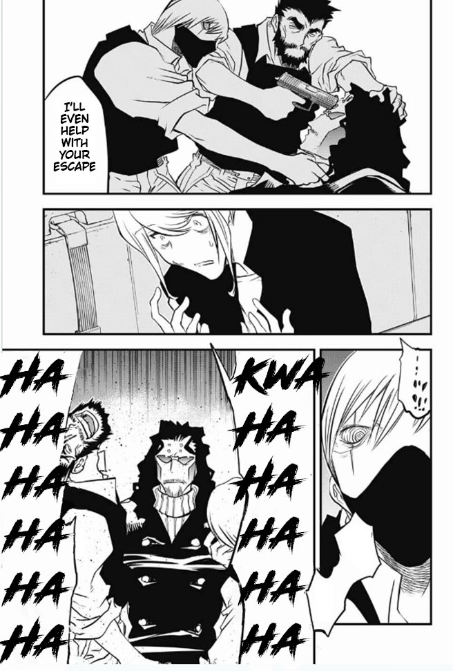 Kekkai Sensen - Back 2 Back Chapter 17 page 25 - Chapter 17: Be Quiet & Follow Me