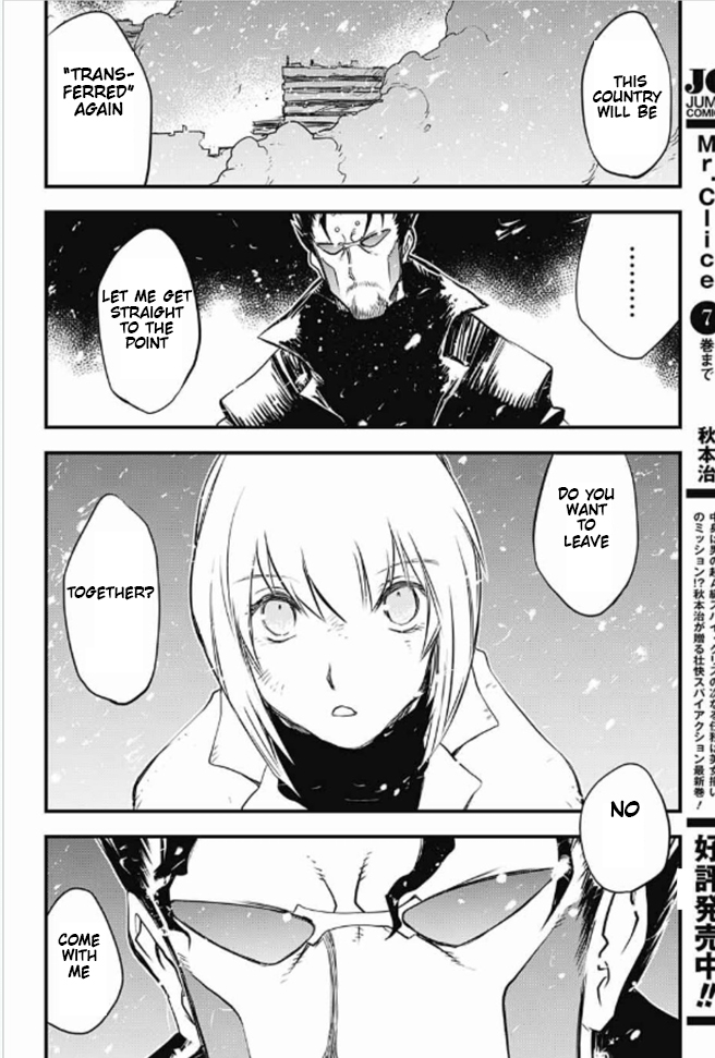 Kekkai Sensen - Back 2 Back Chapter 17 page 32 - Chapter 17: Be Quiet & Follow Me