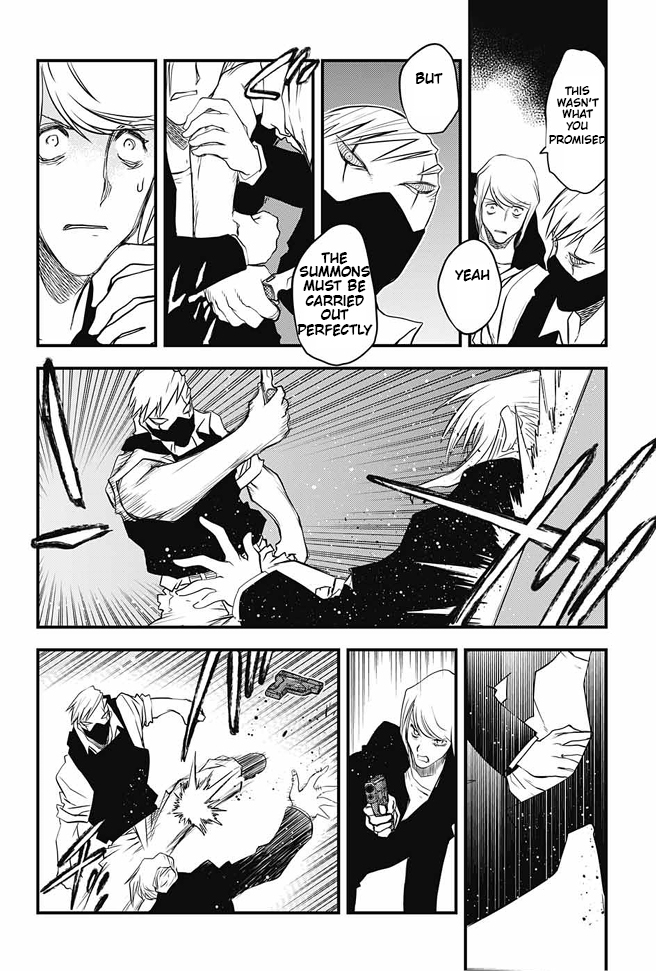 Kekkai Sensen - Back 2 Back Chapter 17 page 40 - Chapter 17: Be Quiet & Follow Me