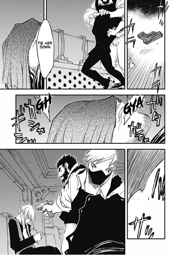 Kekkai Sensen - Back 2 Back Chapter 17 page 41 - Chapter 17: Be Quiet & Follow Me
