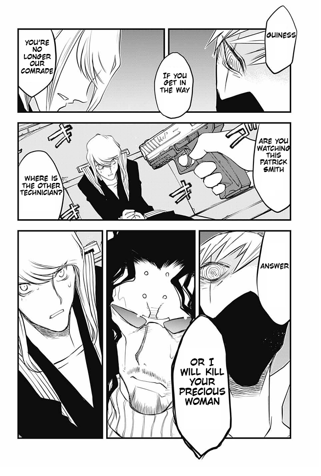 Kekkai Sensen - Back 2 Back Chapter 17 page 42 - Chapter 17: Be Quiet & Follow Me