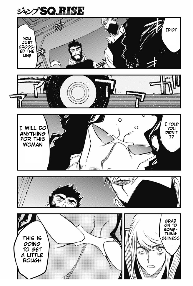 Kekkai Sensen - Back 2 Back Chapter 17 page 43 - Chapter 17: Be Quiet & Follow Me