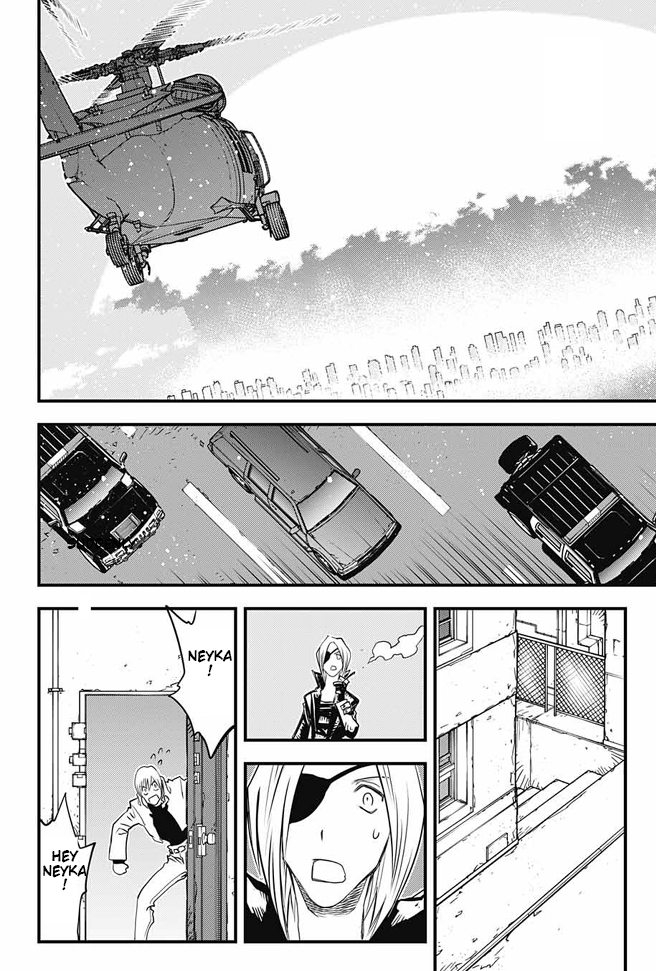 Kekkai Sensen - Back 2 Back Chapter 17 page 48 - Chapter 17: Be Quiet & Follow Me