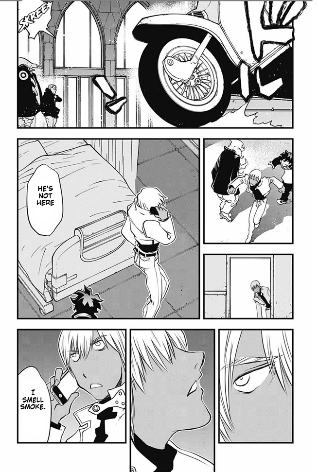 Kekkai Sensen - Back 2 Back Chapter 17 page 5 - Chapter 17: Be Quiet & Follow Me