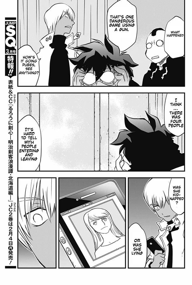 Kekkai Sensen - Back 2 Back Chapter 17 page 6 - Chapter 17: Be Quiet & Follow Me