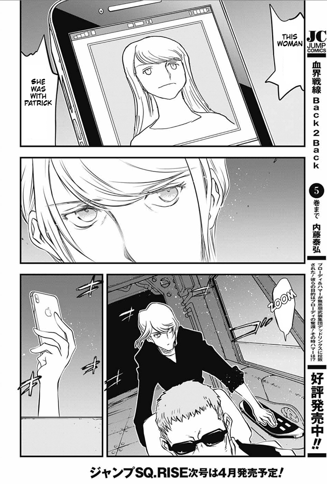 Kekkai Sensen - Back 2 Back Chapter 17 page 7 - Chapter 17: Be Quiet & Follow Me